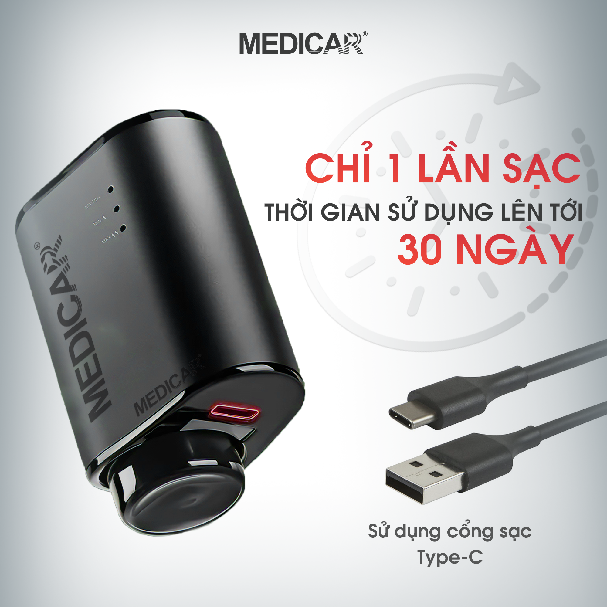 Máy xông tinh dầu ô tô chuyên dụng Medicar