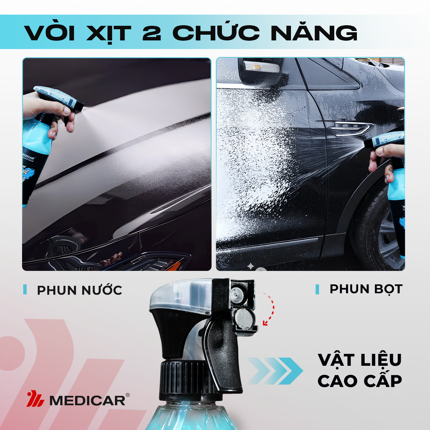 [New] Dung dịch phủ bóng Ceramic Medicar