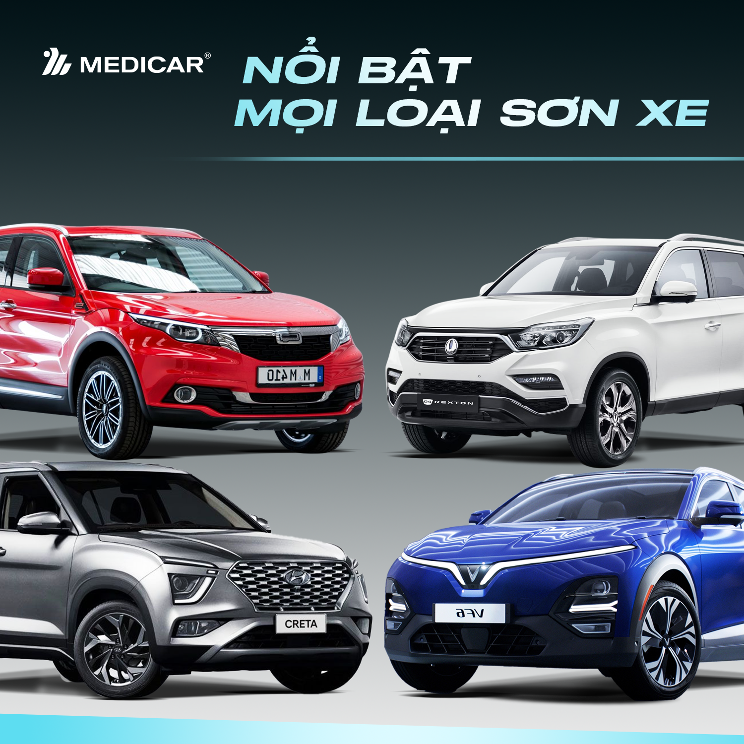 [New] Dung dịch phủ bóng Ceramic Medicar