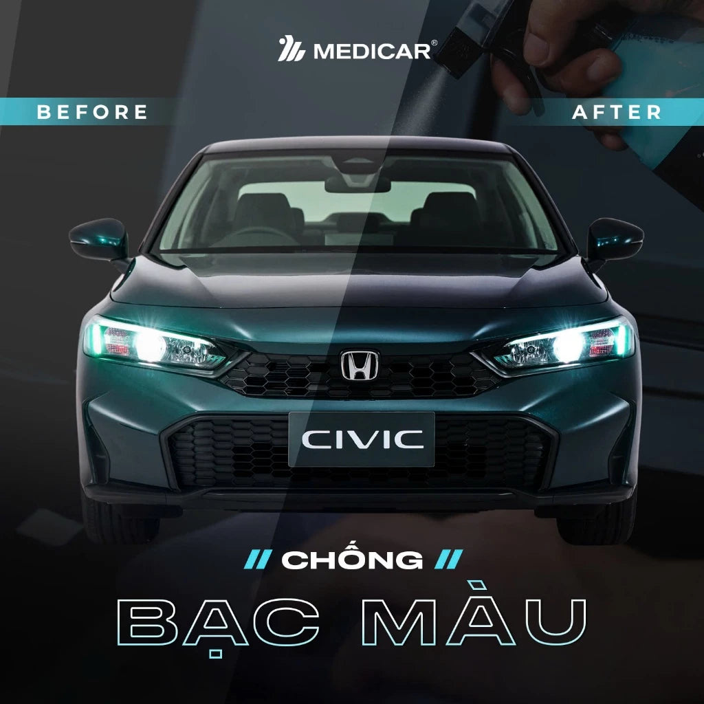 Dung dịch phủ bóng Ceramic Medicar
