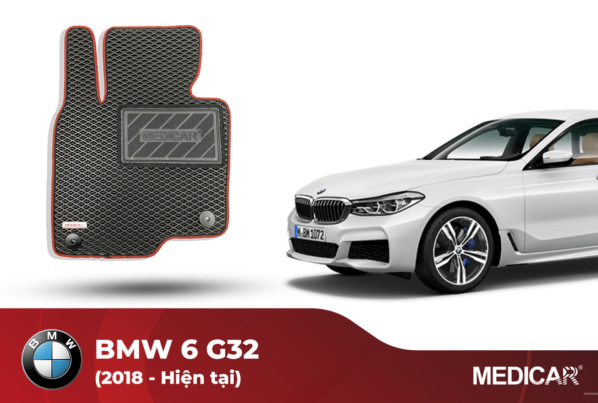 Thảm Lót Sàn Ô Tô BMW 6-Series G32 (2018-Hiện tại)