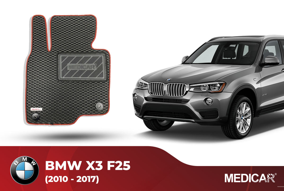 Thảm Lót Sàn Ô Tô BMW X3-Series F25  (2010-2017)