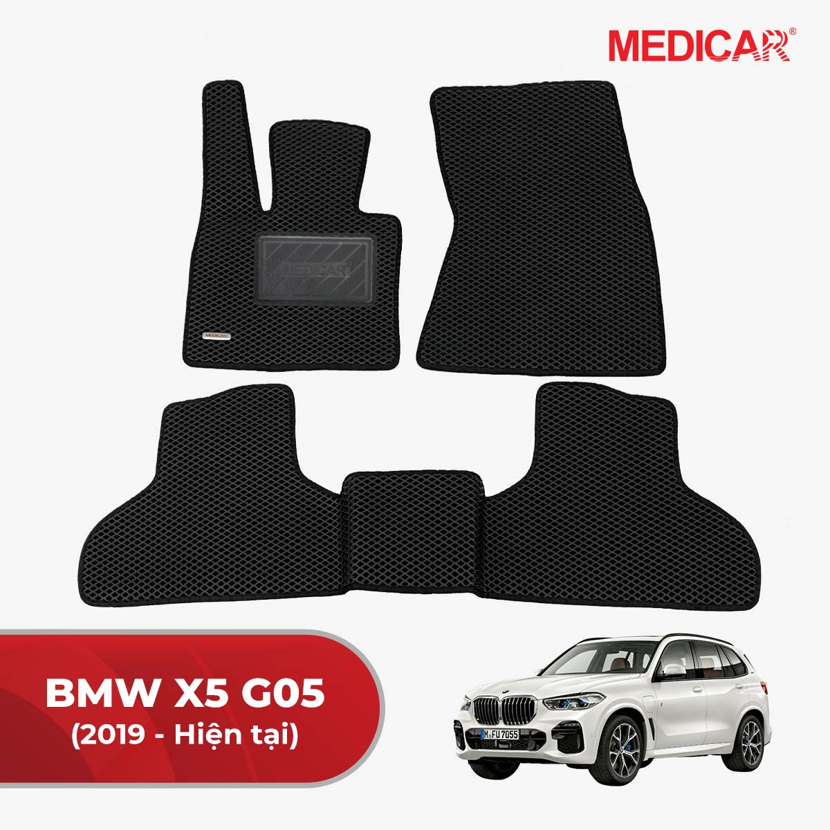 Thảm Lót Sàn Ô Tô BMW X5  G05 (2019-Hiện tại)