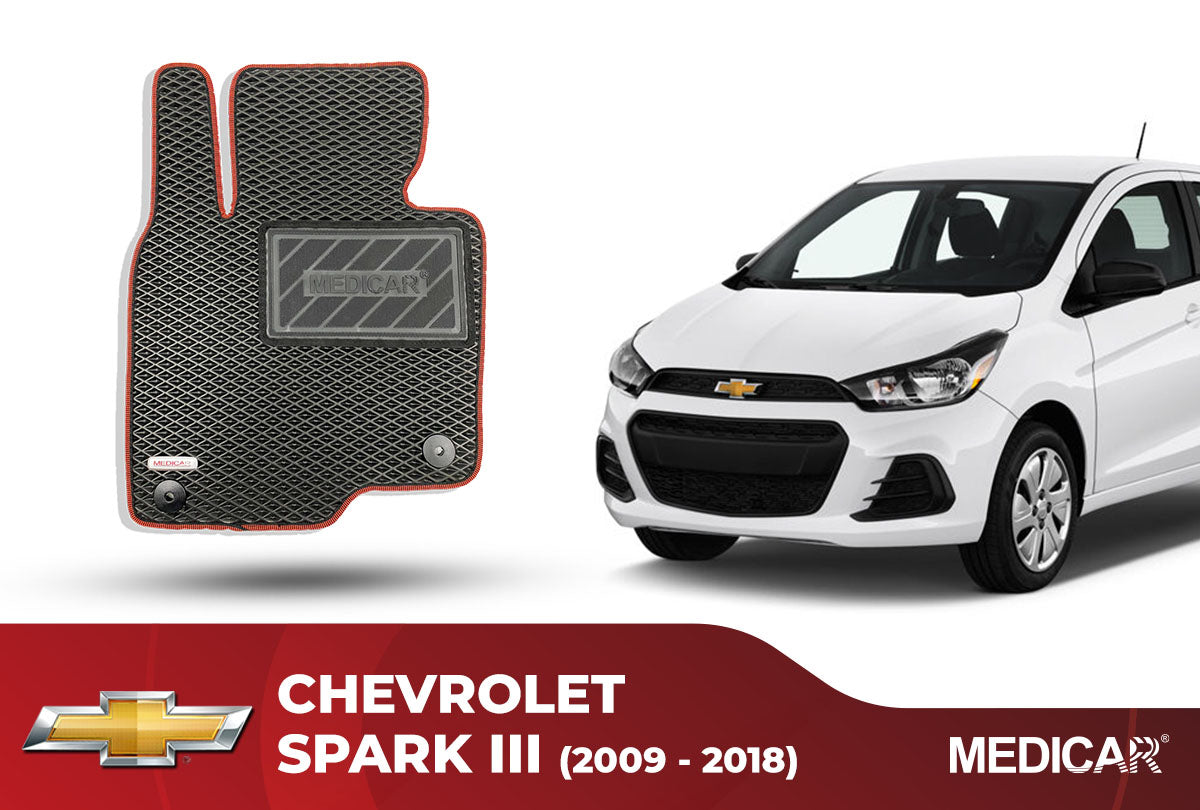 Thảm lót sàn ô tô Chevrolet Spark III (2009-2018)