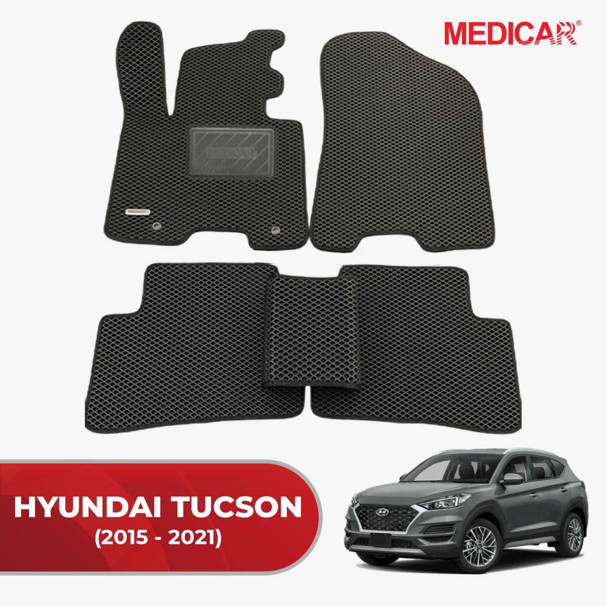 Thảm Lót Sàn Ô Tô Hyundai Tucson (2015-2021)
