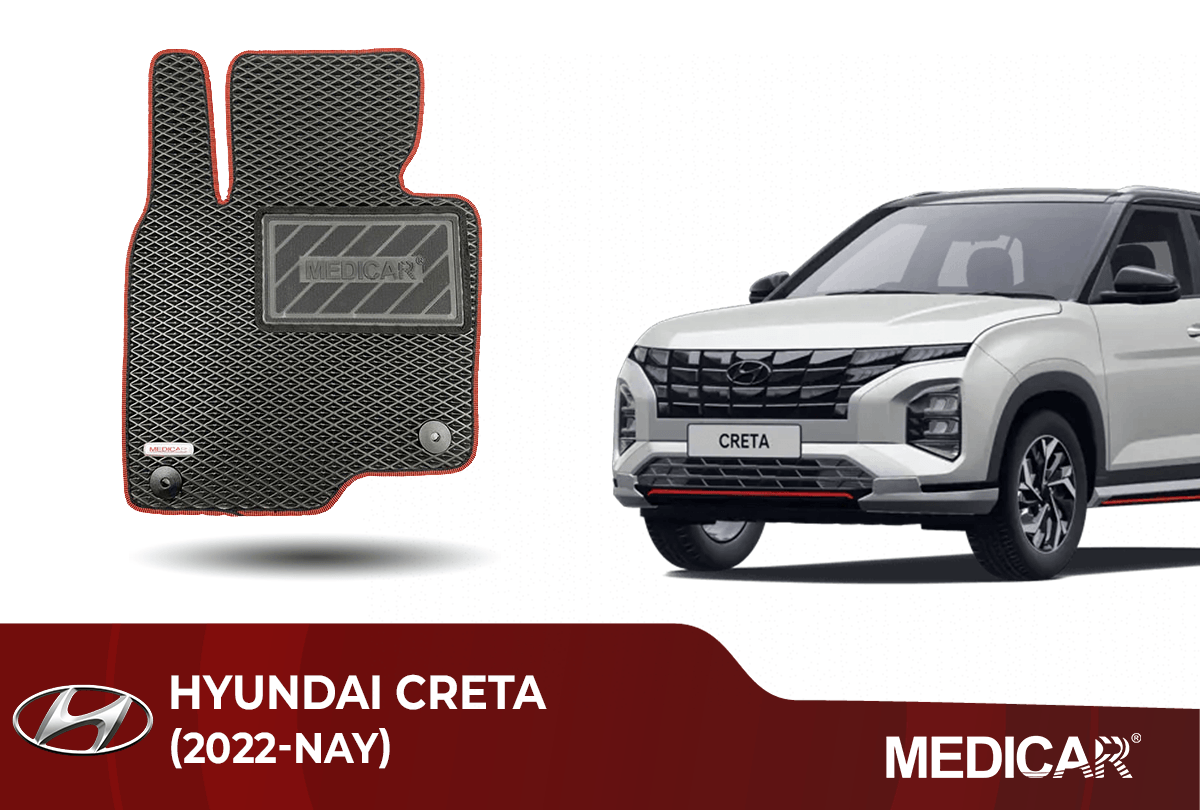 Thảm Lót Sàn Ô Tô Hyundai Creta (2022-Hiện tại)