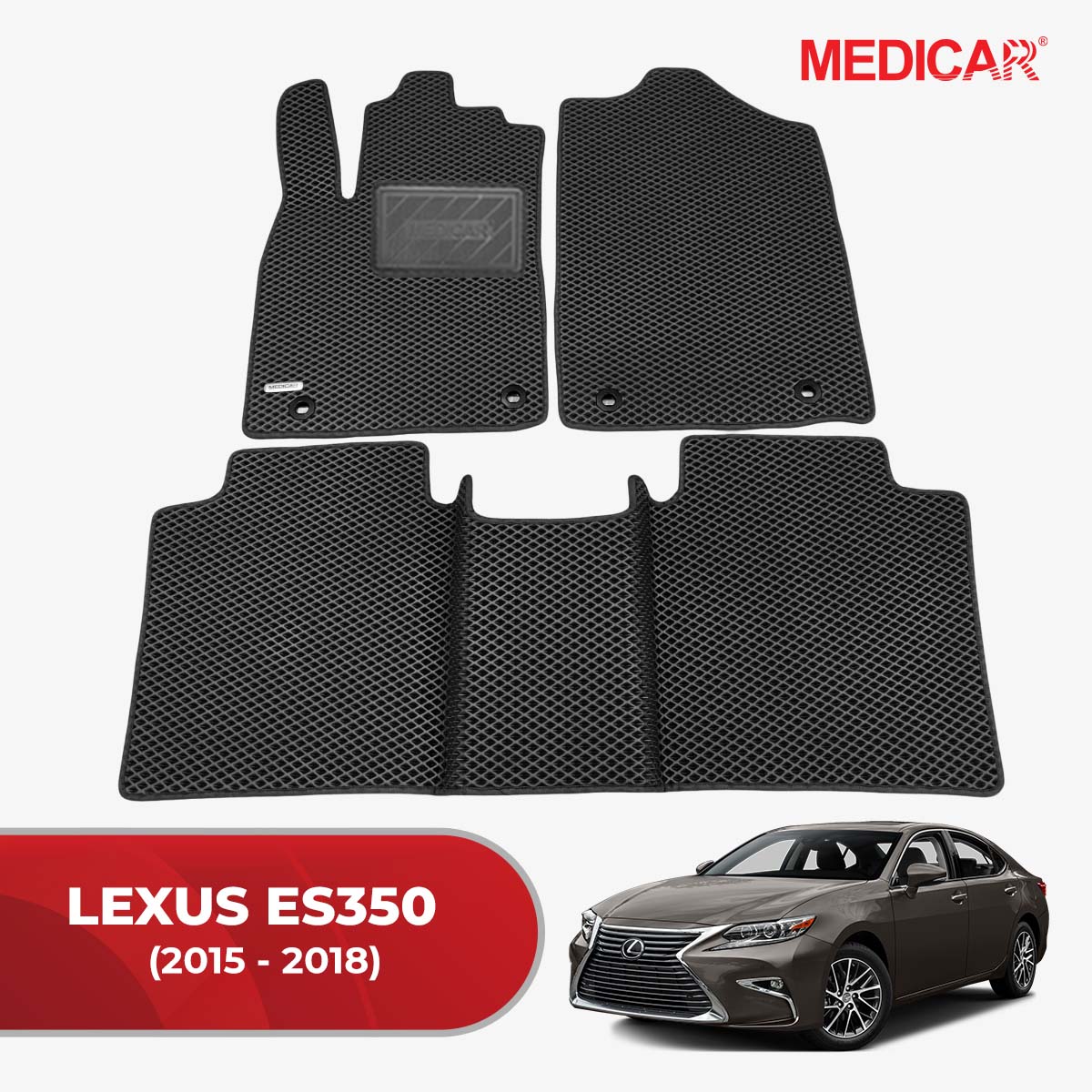 Thảm Lót Sàn Ô tô Lexus ES 350  (2015- 2018)