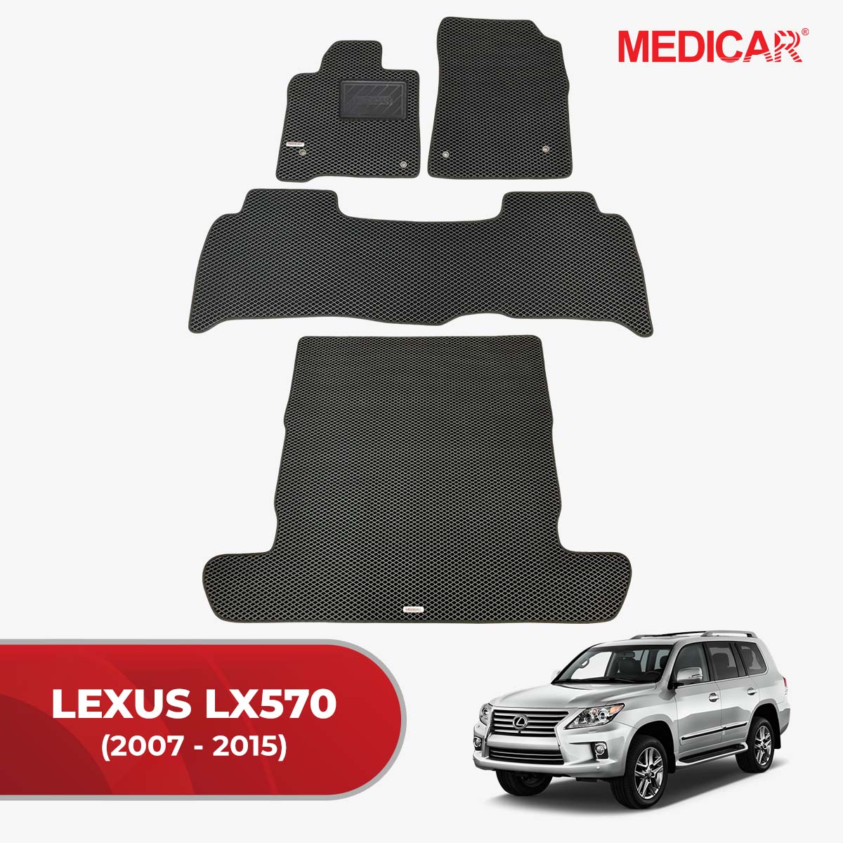 Thảm Lót Sàn Ô Tô Lexus LX 570 (2007-2015)