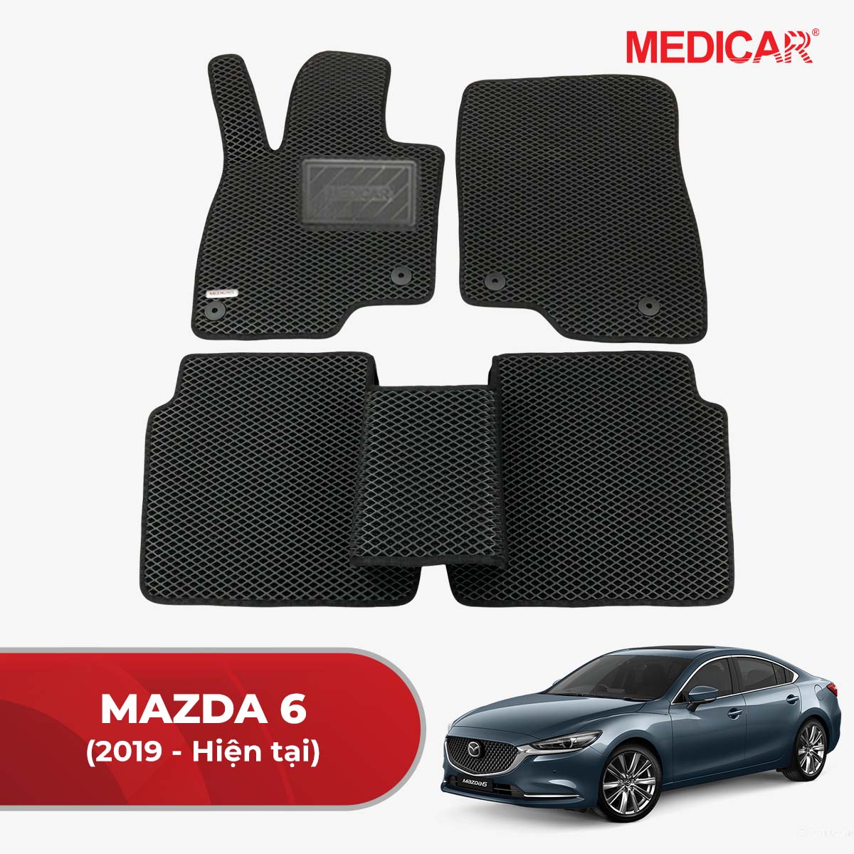 Thảm Lót Sàn Ô Tô Mazda 6 (2019-Hiện tại)