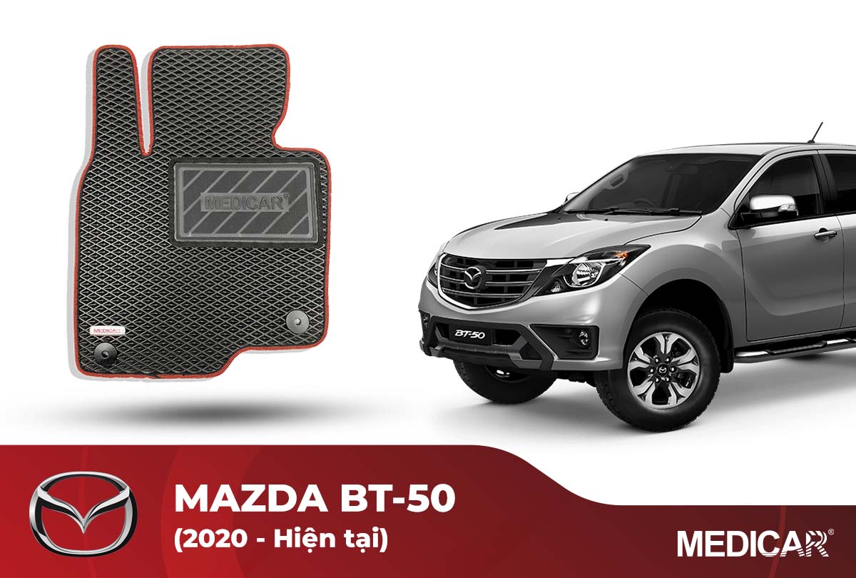 Thảm Lót Sàn Ô Tô Mazda BT-50 (2020-Hiện tại)