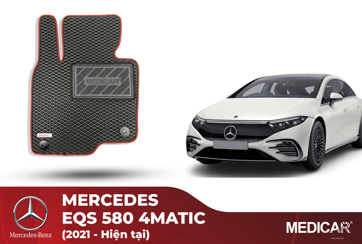 Thảm Lót Sàn Ô Tô Mercedes EQS 580 4 MATIC (2021- Hiện tại)