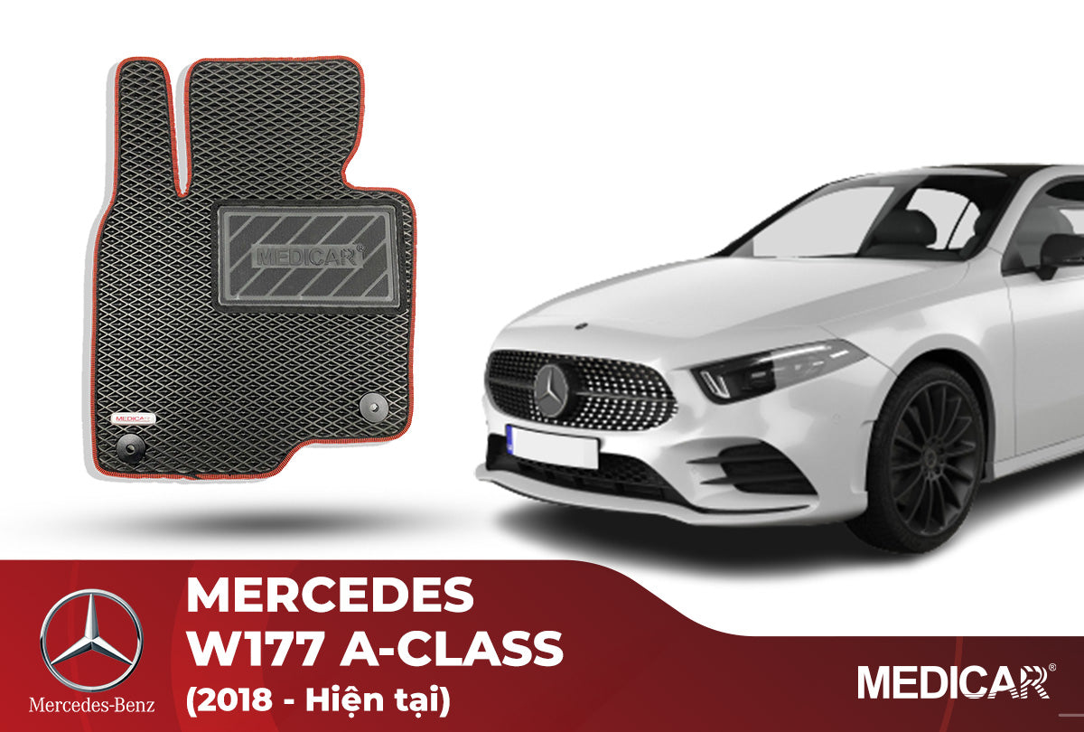 Thảm Lót Sàn Ô Tô Mercedes W177 A-Class (2018-Hiện tại)