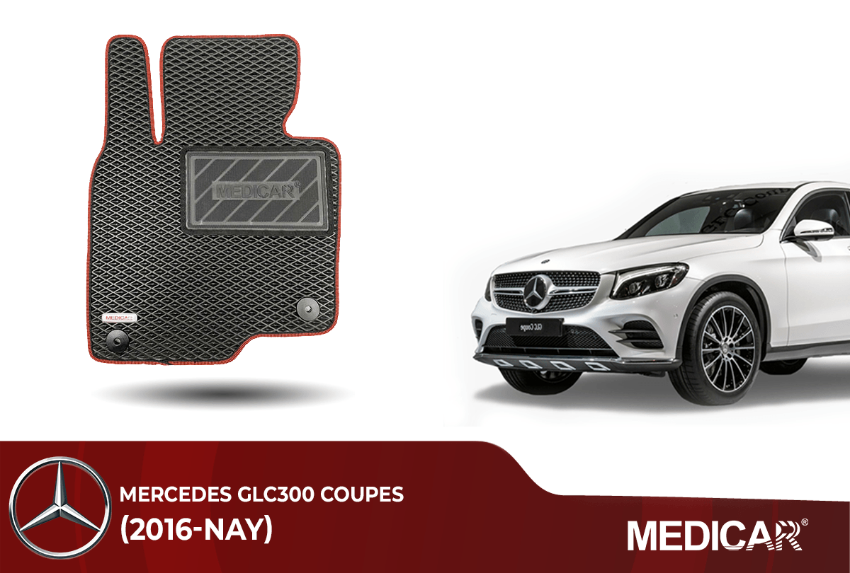 Thảm Lót Sàn Ô Tô Mercedes GLC300 Coupes (2016- Hiện tại)