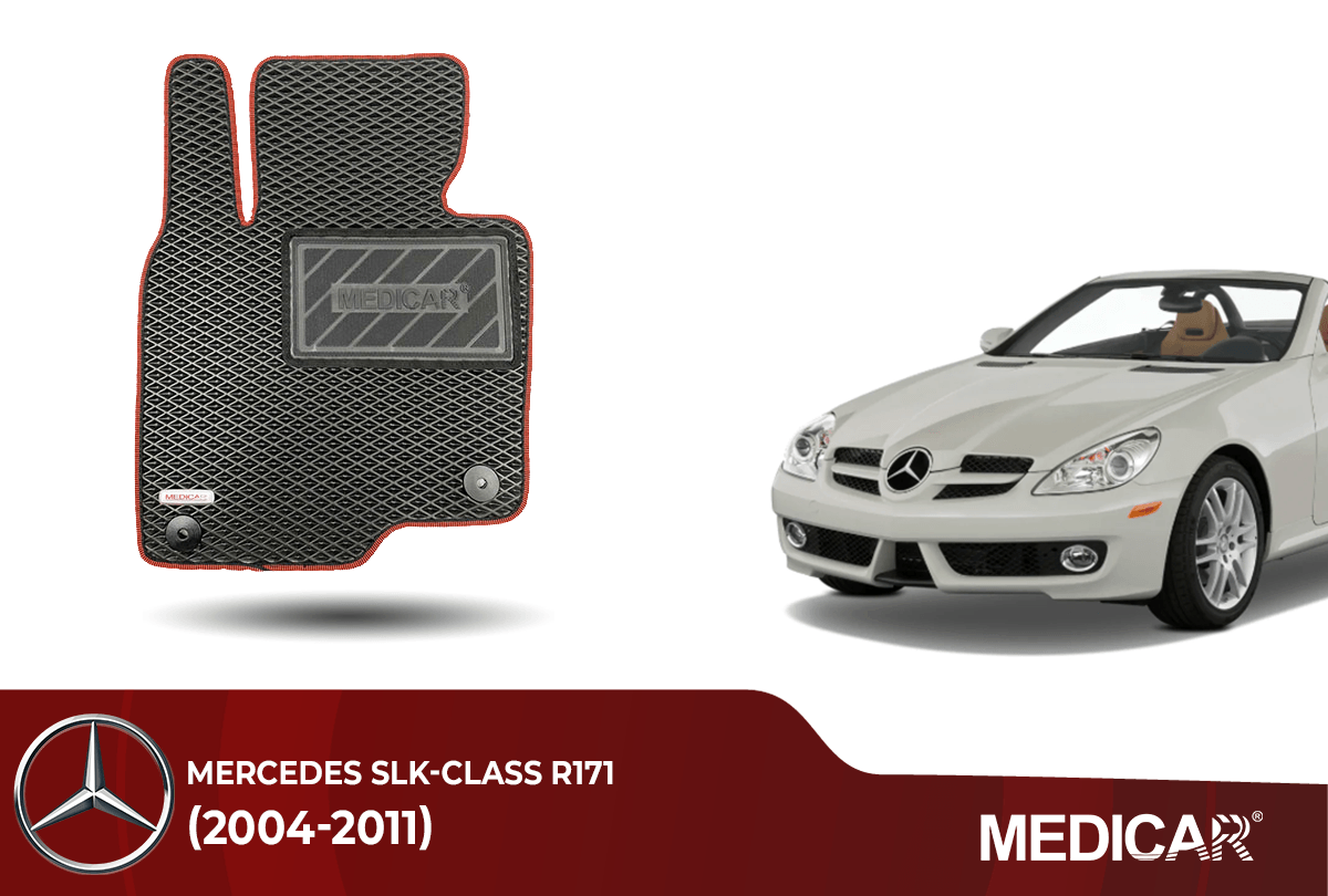 Thảm Lót Sàn Ô Tô Mercedes SLK-Class R171 (2004- Đầu năm 2011)
