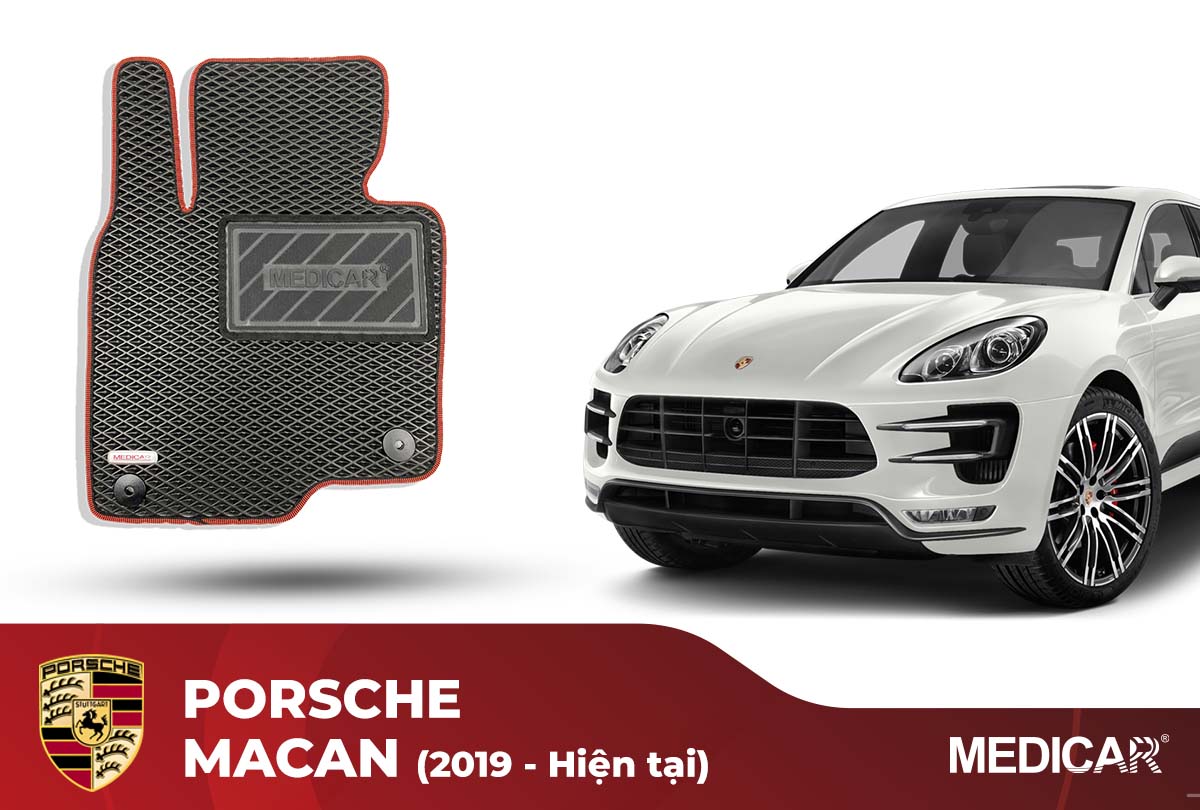 Thảm lót sàn ô tô Porsche Macan  (2019-Hiện tại)