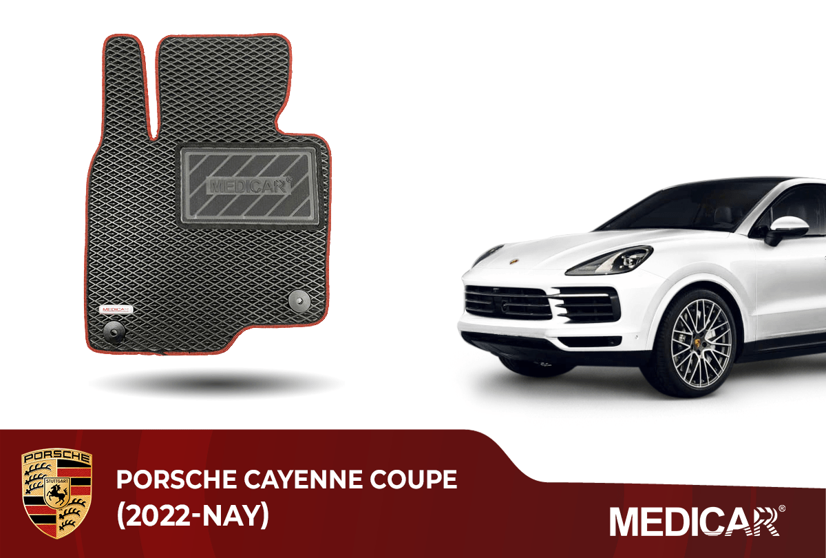 Thảm lót sàn ô tô Porsche Cayenne Coupe (2022-Hiện tại)