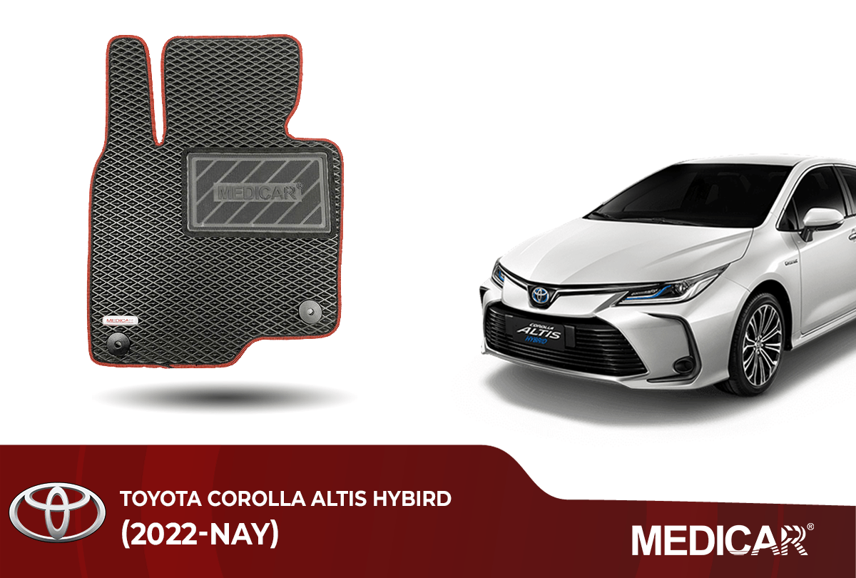 Thảm Lót Sàn Ô tô Toyota Corolla Altis Hybrid (2022-Hiện tại)