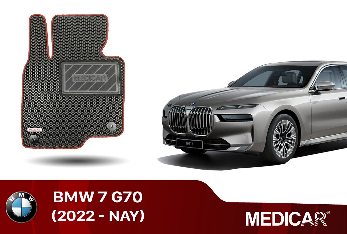 Thảm Lót Sàn Ô Tô BMW 7 G70 (2022-Hiện tại)