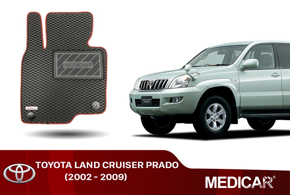 Thảm Lót Sàn Ô Tô Toyota Land Cruiser Parado  (2002-2009)